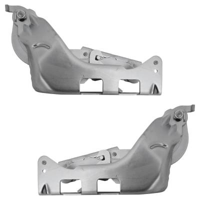 Rareelectrical - New Pair Of Hood Hinge Compatible With Mercedes Benz Glc300 Base 4 Cyl 2.0L Glc350e 4Matic 4 Cyl - Image 4