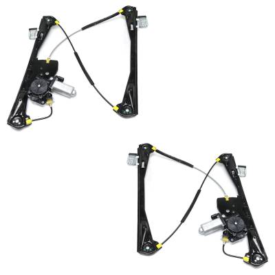 Rareelectrical - New Front Left And Front Right Window Regulator Compatible With Jaguar S-Type Base 6 Cyl 3.0L S-Type - Image 5