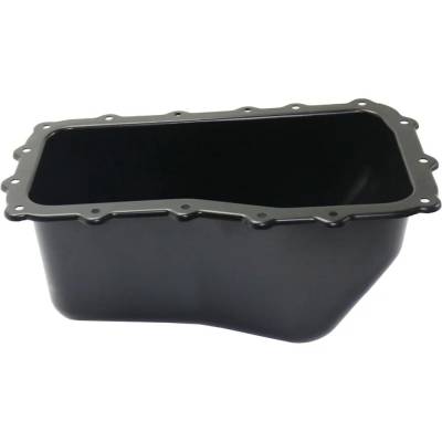 Rareelectrical - New Steel Oil Pan Compatible With Jeep Wrangler X 6 Cyl 3.8L Wrangler Unlimited Sahara 6 Cyl 3.8L - Image 5