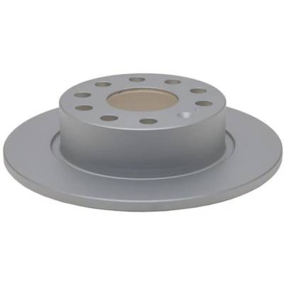 Rareelectrical - New Solid Brake Disc Compatible With Audi Volkswagen Golf Sportwagen Comfortline Golf Sportwagen - Image 3