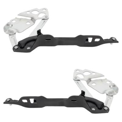 Rareelectrical - New Pair Of Hood Hinge Compatible With Cadillac Ats Base 4 Cyl 2.0L Ats Luxury 4 Cyl 2.5L 2013-2019 - Image 6