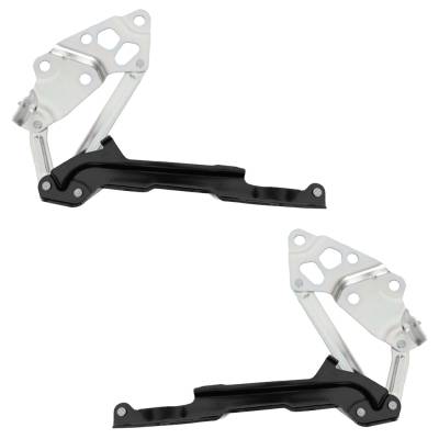 Rareelectrical - New Pair Of Hood Hinge Compatible With Cadillac Ats Luxury 4 Cyl 2.5L Ats Luxury 6 Cyl 3.6L - Image 2