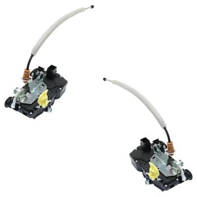 Rareelectrical - New Rear Right And Rear Left Door Lock Actuator Compatible With Chevrolet Impala Ls 6 Cyl 3.5L Monte - Image 3