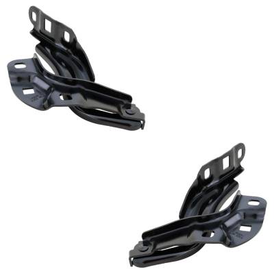 Rareelectrical - New Pair Of Hood Hinge Compatible With Cadillac Xt5 Luxury 4 Cyl 2.0L Xt5 Livery 4 Cyl 2.0L - Image 3