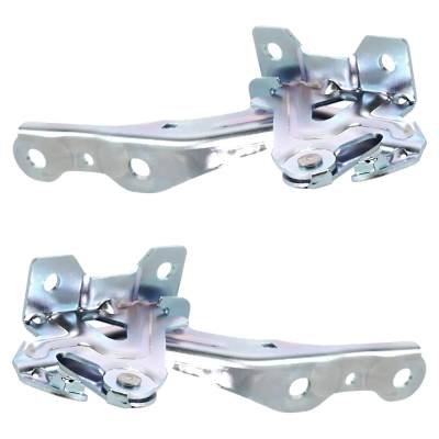 Rareelectrical - New Pair Of Hood Hinge Compatible With Chevrolet Spark Ls 4 Cyl 1.2L Spark Lt 4 Cyl 1.2L 2013-2015 - Image 3