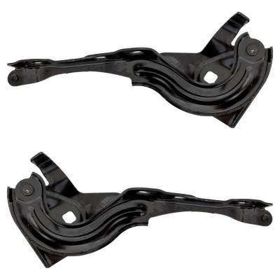 Rareelectrical - New Pair Of Hood Hinge Compatible With Chevrolet Blazer Premier 6 Cyl 3.6L Blazer Base 6 Cyl 3.6L - Image 2