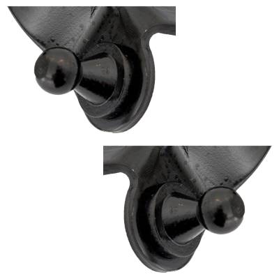 Rareelectrical - New Pair Of Hood Hinge Compatible With Chevrolet Blazer Premier 6 Cyl 3.6L Blazer Base 6 Cyl 3.6L - Image 7