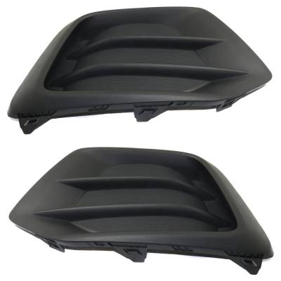 Rareelectrical - New Front Left And Front Right Fog Light Cover Compatible With Chevrolet Trax Ls 4 Cyl 1.4L Trax - Image 4
