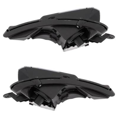 Rareelectrical - New Pair Of Driving Light Compatible With Cadillac Xts Luxury 2018-2019 By 84628079 Gm2562116 - Image 4