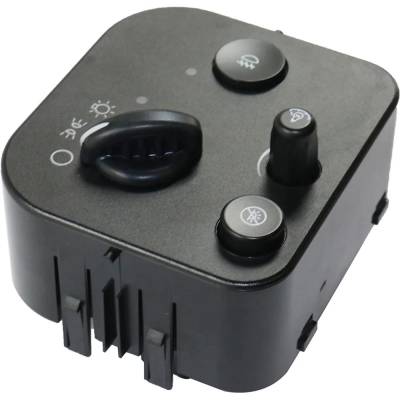 Rareelectrical - New Headlight Switch Compatible With Buick Chevrolet Gmc Trailblazer Lt 6 Cyl 4.2L Trailblazer Ext - Image 3