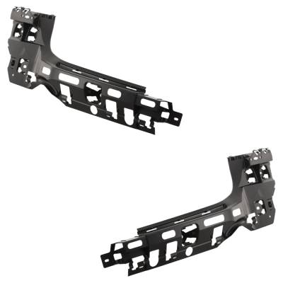 Rareelectrical - New Rear Left And Rear Right Bumper Cover Support Compatible With Bmw 330E Xdrive Base 4 Cyl 2.0L - Image 2