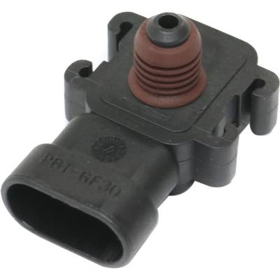 New 3-Prong Blade Map Sensor Compatible With Chevrolet Gmc C5500 Kodiak C5c044 8 Cyl 6.6L Sierra