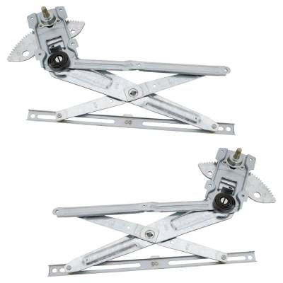 Rareelectrical - New Front Left And Front Right Window Regulator Compatible With Toyota Tacoma Base 6 Cyl 3.4L Tacoma - Image 1