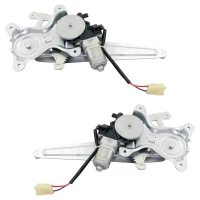 Rareelectrical - New Rear Left And Rear Right Window Regulator Compatible With Toyota Rav4 Hybrid Xle Rav4 Limited - Image 1