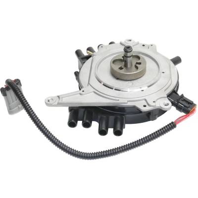 Rareelectrical - New Cap & Rotor Distributor Compatible With Pontiac Firebird Formula 8 Cyl 5.7L Firebird Trans Am 8 - Image 4