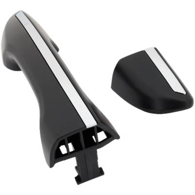 Rareelectrical - Front Driver Side Exterior Door Handle Compatible With 2014-2019 Toyota Corolla Chrome Lever With - Image 2