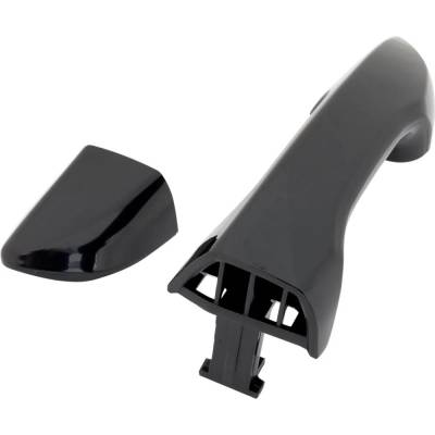 Rareelectrical - Front Passenger Side Exterior Door Handle Compatible With 2014-2019 Toyota Corolla Smooth Black - Image 2