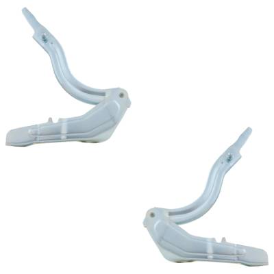 Rareelectrical - New Pair Of Hood Hinge Compatible With Hyundai Santa Fe Luxury 4 Cyl 2.0L Santa Fe Sel 4 Cyl 2.0L - Image 2