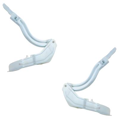 Rareelectrical - New Pair Of Hood Hinge Compatible With Hyundai Santa Fe Ultimate 4 Cyl 2.4L Santa Fe Preferred 4 Cyl - Image 3