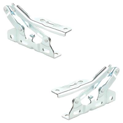 Rareelectrical - New Pair Of Hood Hinge Compatible With Hyundai Santa Cruz Limited 4 Cyl 2.5L Santa Cruz Ultimate 4 - Image 2