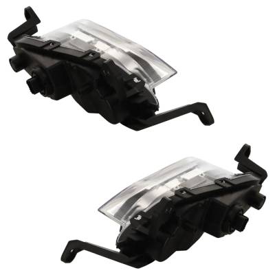 Rareelectrical - New Pair Of Driving Light Compatible With Hyundai Elantra Gt Preferred 4 Cyl 2.0L Elantra Gt Sport 4 - Image 4
