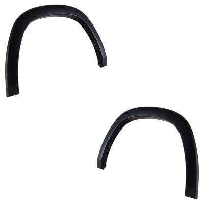 Rareelectrical - New Rear Left And Rear Right Fender Trim Compatible With Ram 1500 Limited Longhorn 1500 Limited - Image 3