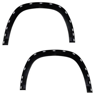 Rareelectrical - New Rear Left And Rear Right Fender Trim Compatible With Ram 1500 Limited Longhorn 1500 Limited - Image 4