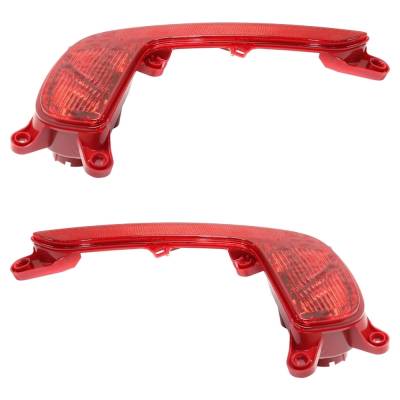 Rareelectrical - New Rear Left And Rear Right Bumper Reflector Compatible With Kia Rio Lx 4 Cyl 1.6L Rio Ex 4 Cyl - Image 6