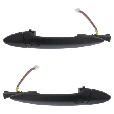 Front Pair Exterior Door Handle Compatible With 2006-2015 Lexus Es350 Lexus Ls600h Lexus Ls460 Lexus