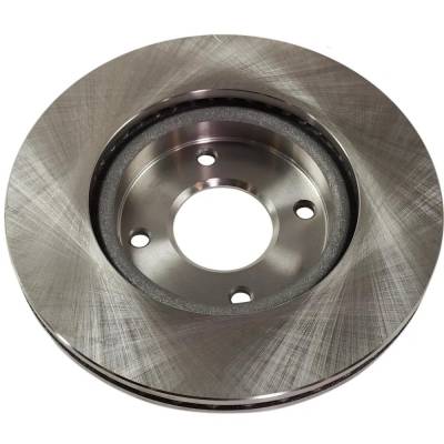 Rareelectrical - New Vented Brake Disc Compatible With Nissan Sentra Sr 4 Cyl 2.0L Versa 1.8 S 4 Cyl 1.8L Sentra Sl 4 - Image 5