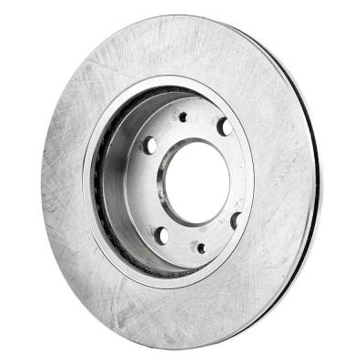 Rareelectrical - New Vented Brake Disc Compatible With Nissan Sentra Se 4 Cyl 1.6L Pulsar Nx Se 4 Cyl 1.6L Sentra Se - Image 4