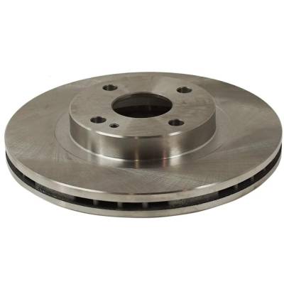 Rareelectrical - New Vented Brake Disc Compatible With Mazda Protege Se 4 Cyl 1.6L Protege Dx 4 Cyl 2.0L Protege Lx 4 - Image 4