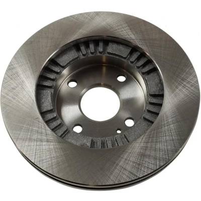 Rareelectrical - New Vented Brake Disc Compatible With Mazda Protege Se 4 Cyl 1.6L Protege Dx 4 Cyl 2.0L Protege Lx 4 - Image 5
