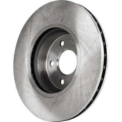 Rareelectrical - New Vented Brake Disc Compatible With Mercedes Benz E350 Base 6 Cyl 3.5L E500 Base 8 Cyl 5.0L Sl500 - Image 4