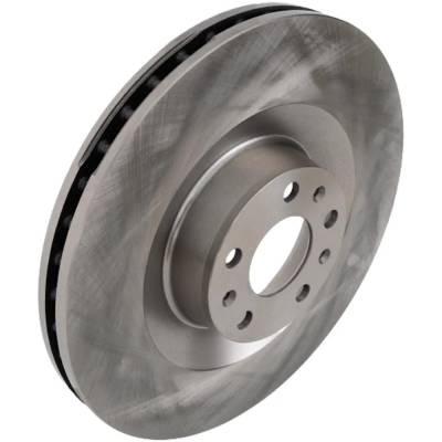 Rareelectrical - New Vented Brake Disc Compatible With Audi Volkswagen A8 Quattro L 8 Cyl 4.2L A8 Quattro Base 8 Cyl - Image 3