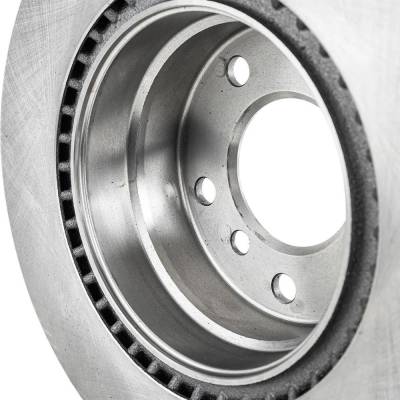 Rareelectrical - Left Rear Brake Disc Compatible With Bmw 128I Base 6 Cyl 3.0L 2008-2013 34216778051 - Image 7