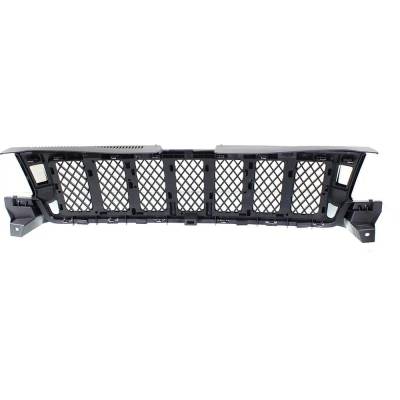 Rareelectrical - New Chrome Shell Grille Assembly Compatible With Jeep Grand Cherokee Overland 6 Cyl 3.6L Grand - Image 5