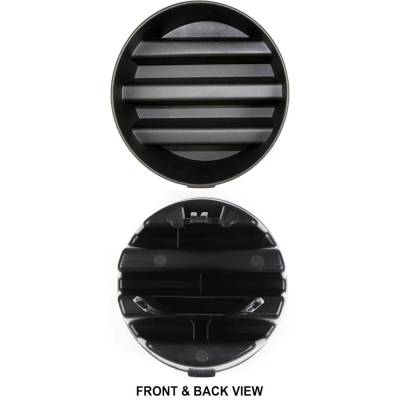 Rareelectrical - New Primed Fog Light Cover Compatible With Jeep Grand Cherokee Limited 8 Cyl 4.7L Grand Cherokee - Image 2
