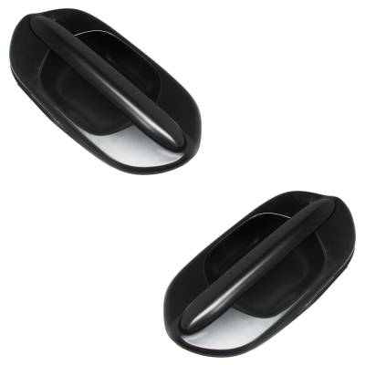 Rareelectrical - Set Of 2 Rear Exterior Door Handle Compatible With 1999-2004 Honda Odyssey Primed Paintable Without - Image 2