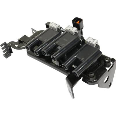 Rareelectrical - New Ignition Coil Compatible With Hyundai Tiburon Gtp 6 Cyl 2.7L Tiburon Gt 6 Cyl 2.7L Santa Fe Base - Image 2