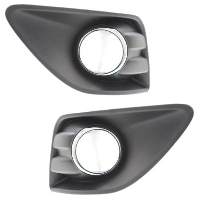 Rareelectrical - New Front Left And Front Right Fog Light Trim Compatible With Ford C-Max Hybrid Titanium C-Max - Image 3