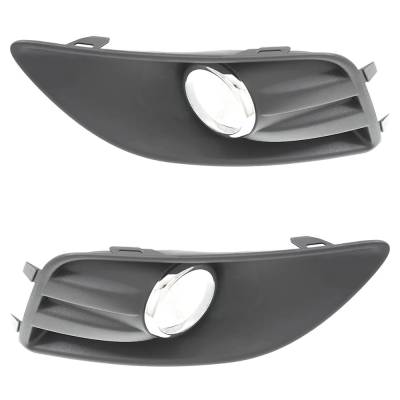 Rareelectrical - New Front Left And Front Right Fog Light Trim Compatible With Ford C-Max Hybrid Sel C-Max Hybrid Se - Image 4