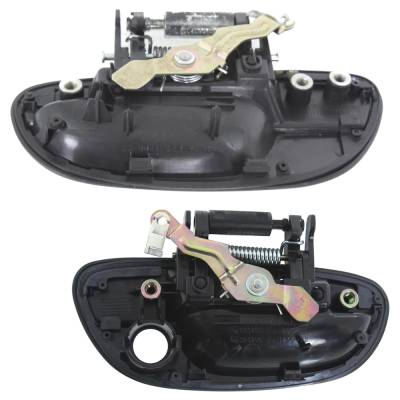Rareelectrical - Front Driver And Passenger Side Exterior Door Handle Compatible With 2005-2009 Subaru Outback Subaru - Image 5
