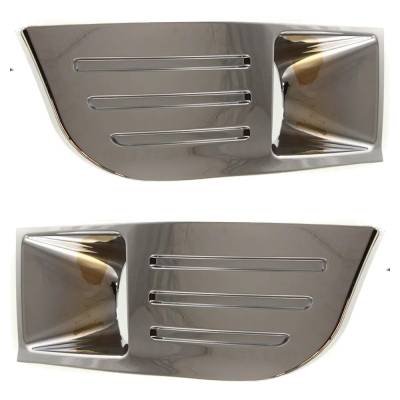 Rareelectrical - New Front Left And Front Right Fog Light Trim Compatible With Ford Flex Se Flex Sel 2009-2012 By - Image 4