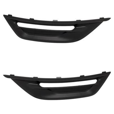 Rareelectrical - New Front Left And Front Right Fog Light Cover Compatible With Ford Taurus Limited Taurus Sel - Image 1