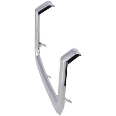 Rareelectrical - New Chrome Grille Trim Compatible With Ford F-350 Super Duty Xl F-250 Super Duty Xl F-450 Super Duty - Image 3