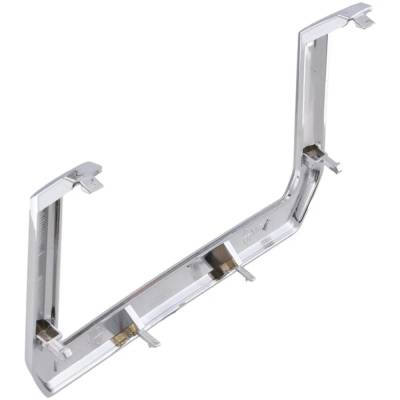 Rareelectrical - New Chrome Grille Trim Compatible With Ford F-550 Super Duty Xlt F-550 Super Duty Xl F-350 Super - Image 4