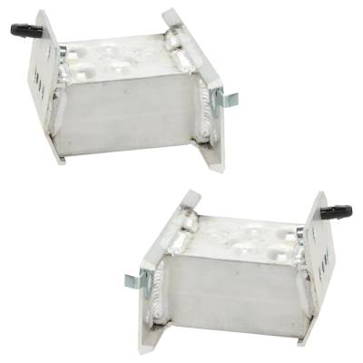 Rareelectrical - New Front Left And Front Right Bumper Bracket Compatible With Toyota Prius Four Prius Five 2010-2015 - Image 3