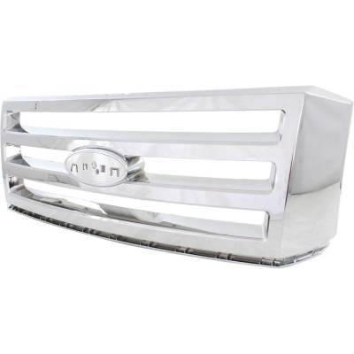 Rareelectrical - New Chrome Grille Assembly Compatible With Ford Expedition El Limited 8 Cyl 5.4L Expedition Max - Image 2