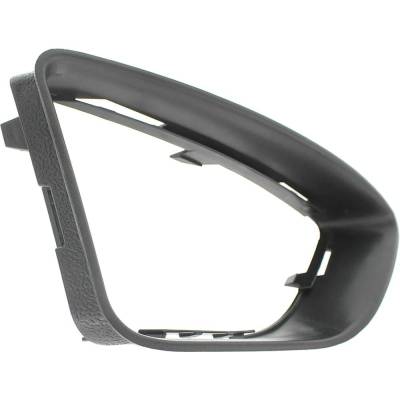 Rareelectrical - New Textured Black Fog Light Trim Compatible With Ford Fusion S Fusion Se 2010-2012 Fo1039121 - Image 2